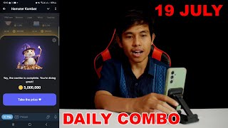 Hamster Kombat Daily Combo Today 19 July [upl. by Blackwell]