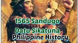 1565 Sandugo Blood Compact in Bohol by Datu Sikatuna amp Miguel Lopez de Legazpi Philippine History [upl. by Wendalyn]