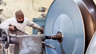 How Satellite Dishes Are Made Skilled Metalwork in Action MetalCraft SatelliteDish Handmade DIY [upl. by Yaner44]