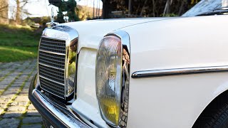 1971 MercedesBenz 250CE 8 W114 vintage coupe Eclass [upl. by Inavoig604]