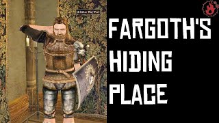 Fargoths Hiding Place  Side Quest Walkthrough TES III Morrowind [upl. by Lubbock]