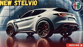 Exclusive Preview  2025 Alfa Romeo Stelvio Quadrifoglio Revealed [upl. by Ayn]