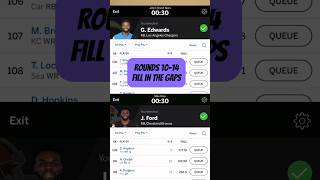 Fantasy Football Draft Hack Maximize Your Picks with 2Round Strategy shorts fantasyfootball [upl. by Eibbor]