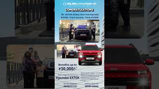 Hyundai EXTER review by Mr Shirish Dubey  Gajraj Hyundai gajrajhyundai hyundaiindia extersuv [upl. by Ehcar]