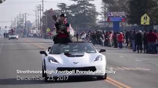 Strathmore High Football state title celebration and rally [upl. by Feriga142]