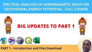 Part 1 Spectral Analysis of Aeromagnetic Data For Geothermal Energy Potential  Full Course [upl. by Adolf]