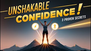 Unlocking Unstoppable Confidence 3 Gamechanging Secrets For A Life Transformation 💪✨ [upl. by Anig]