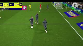 Real Madrid Vs Villarreal 20 La Liga Match Highlight efootball gameplay [upl. by Allimaj]