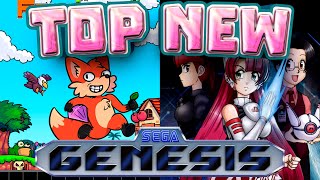 TOP 30 New Sega Genesis GAMES The best games of Recent years [upl. by Knorring]