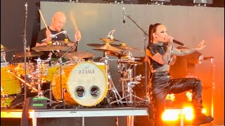 Jinjer  Perennial  LIVE 83023 Credit Union 1 Amphitheater  Tinley Park IL [upl. by Inot387]