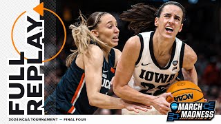 Iowa vs UConn  2024 NCAA women’s Final Four  FULL REPLAY [upl. by Sumetra]