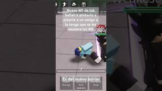 nuevo M1 de suiryu phonk anime thestrongestbattleground roblox [upl. by Bernadina]