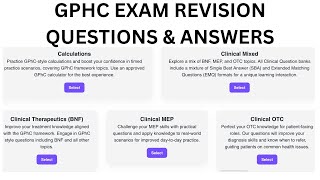 GPhC Exam Practice Questions amp Answers OTC [upl. by Thayer17]