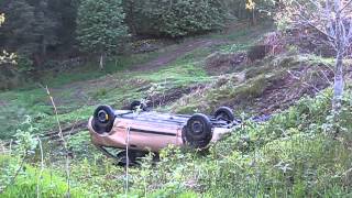 Interesting way to recover a crashed car [upl. by Nareik]