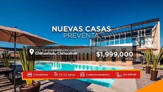 Saratoga Residencial  Casas en venta en Chihuahua Chihuahua [upl. by Nakashima161]