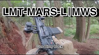 LMT MARSL MWS  TM SAIGA 21K  Lets just shoot bbs [upl. by Peltier]