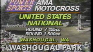 1992 Washougal 125 Nationals Moto 2 [upl. by Lorinda]