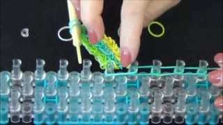 bracelet triple simple rainbow loom France [upl. by Ayatnwahs]