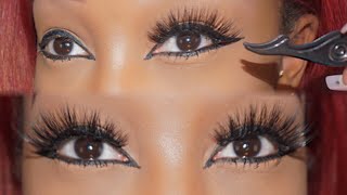 How to Apply False Lashes 101 for Beginners [upl. by Oleusnoc]