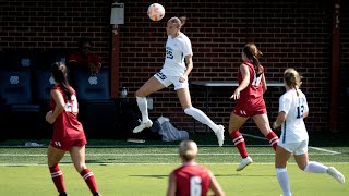 UNC Womens Soccer Tar Heels Battle for 00 Draw vs Wisconsin [upl. by Gelasius]