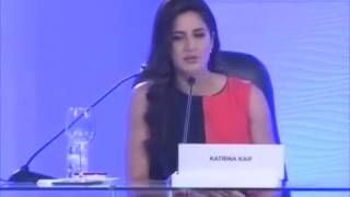 The best thing about Shah Rukh is his voice and I dont mind hearing it  Katrina Kaif at HT Summit [upl. by Ponce202]