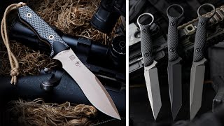 TOP 10 Best USA Made Tactical amp Survival KNIVES of 2022 [upl. by Ahsiat304]