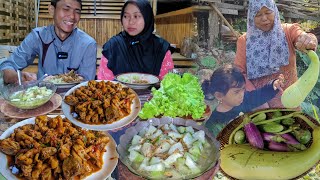 Sat Set Masak KUKUK Langsung Dari Kebon CEKER ATI AMPELA PEDAS MANIS [upl. by Giverin]