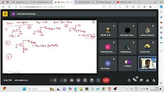 Week3 NPTELAnalog Electronic Circuits PMRF Live session3July 2024 TA Arpit Bal [upl. by Fendig282]