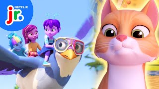 Dew Drops and Their Furry Friends 🐶🐱 Dew Drop Diaries  Netflix Jr [upl. by Knarf]