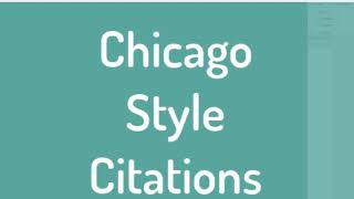 Chicago Style Format 17th  Manuscript Footnotes amp Endnotes [upl. by Birchard]