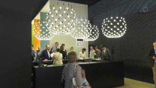 Luceplan  Euroluce 2017 by Brink Light 🎥 [upl. by Nahgem]