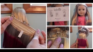 How to put in Isabelles Hair Extensions  GOTY 2014 [upl. by Beulah]