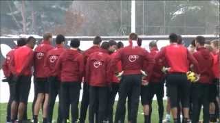 Pochettinos First Training Session [upl. by Quiteri]