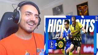 HIGHLIGHTS  BG PATHUM UNITED 4  0 BORUSSIA DORTMUND Reaction [upl. by Alyakem52]