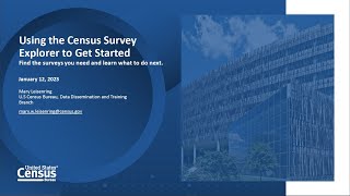 Using the Census Survey Explorer to Get Started [upl. by Ainecey764]