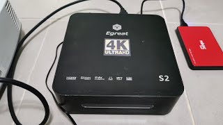 Egreat S2 เครื่องอ่านไฟล์ภาพยนตร์ เครื่องอ่านไฟล์หนัง Hidefinition Media Player HD Player EGREAT S2 [upl. by Aenahs821]