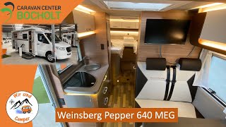 WEINSBERG Pepper 640 MEG  ein Klassiker jetzt auf MERCEDES  caravancenterbocholt [upl. by Leschen]