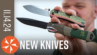 No More Boring Handles New Knives November 14th 2024 at KnifeCenter [upl. by Brunn202]