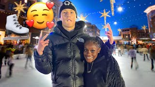 Going Ice Skating With LayLay  Vlogmas Day 13 🎄 [upl. by Ahteral395]