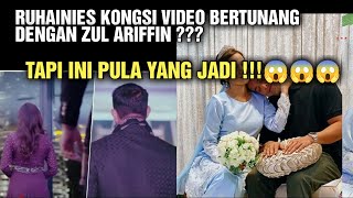 RUHAINIES KONGSI VIDEO BERTUNANG DENGAN ZUL ARIFFIN [upl. by Carli498]