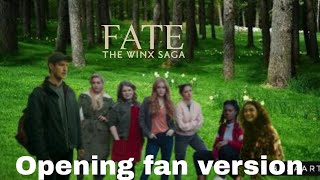 Fate the Winx Saga Season 3 fan Opening in the style of the animated series Winx Club fan version [upl. by Mariandi]