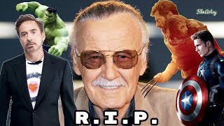 Marvel Cast Reacts to Stan Lees Death amp Best of Stan Lee Cameos [upl. by Notlew]