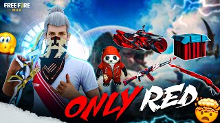 Free Fire Max But Only Red in Duo Vs Squad 😱🍷 Rising gamer yt [upl. by Ahsahs]