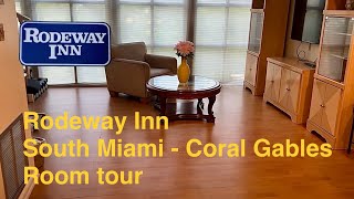 Rodeway Inn South Miami  Coral Gables room tour [upl. by Yras]