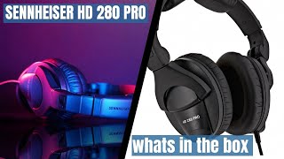 Sennheiser HD 280 PRO  unboxing  whats in the box [upl. by Robina335]