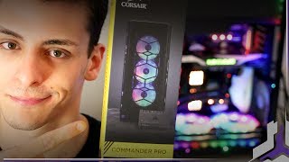 Diamo vita a questi LED 💡  Corsair Commander PRO [upl. by Shirlie]