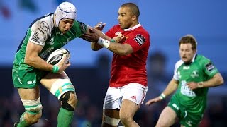 Connacht in MIGHTY comeback win against Munster  Guinness PRO12 Highlights [upl. by Norvin]