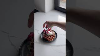 protein waffles highproteinbreakfast breakfastidea waffles easyrecipe [upl. by Rico411]