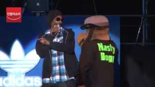 Snoop Dogg Tha shiznit amp 50centPIMP Live  스눕독 내한공연 [upl. by Nnahsal]