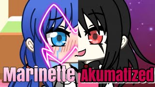 GACHA LIFE Marinette Akumatized Transformation [upl. by Astrix212]